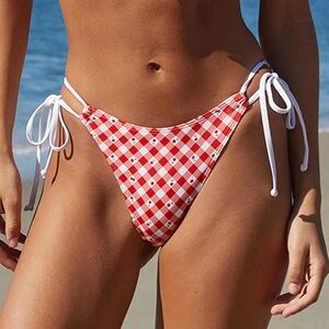 PacSun | Cherry Checkered Bikini Bottom